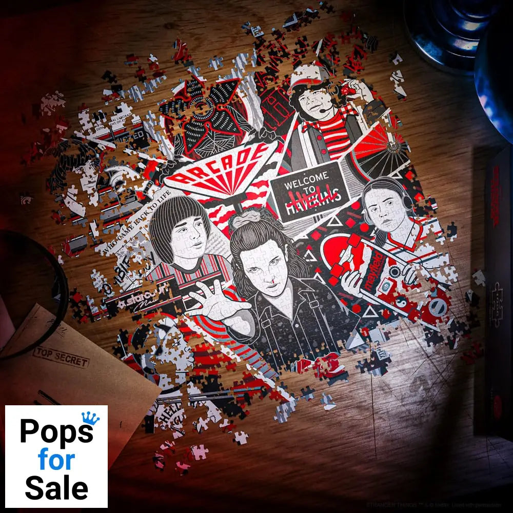 Stranger Things multi-dimensional puzzle (1000 pieces)