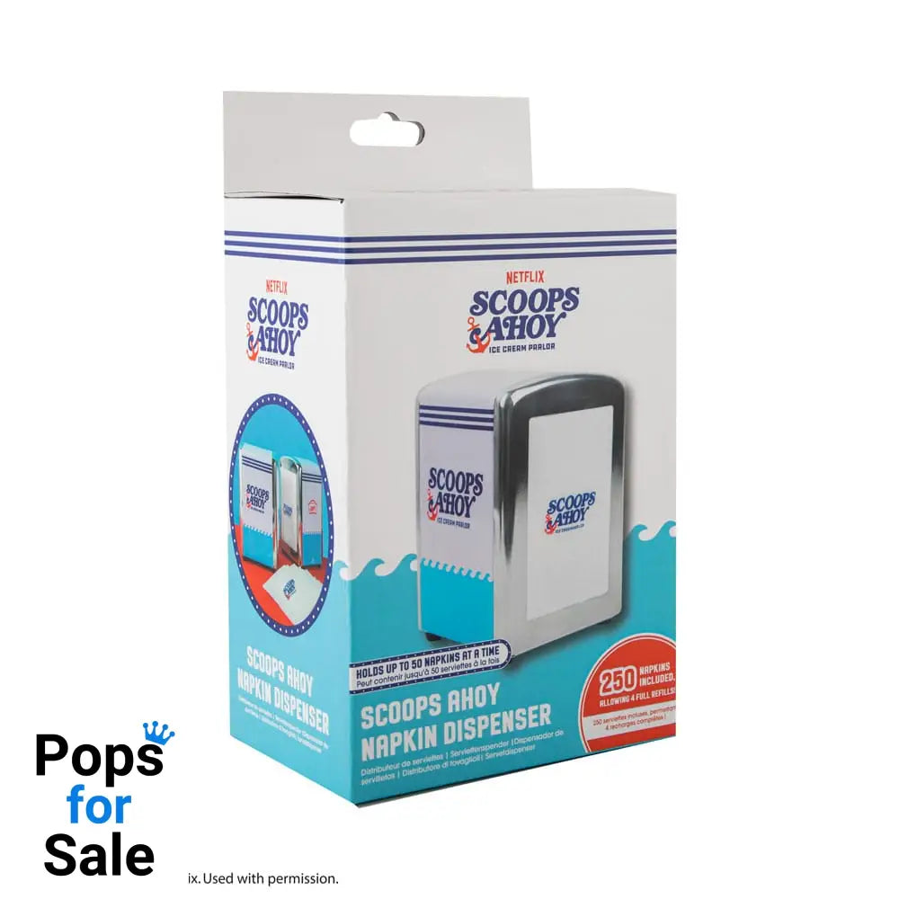 Stranger Things Napkin Dispenser set Scoops Ahoy