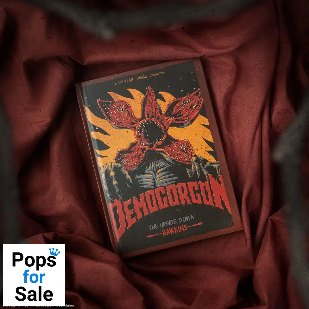 Stranger Things Notebook Demogorgon