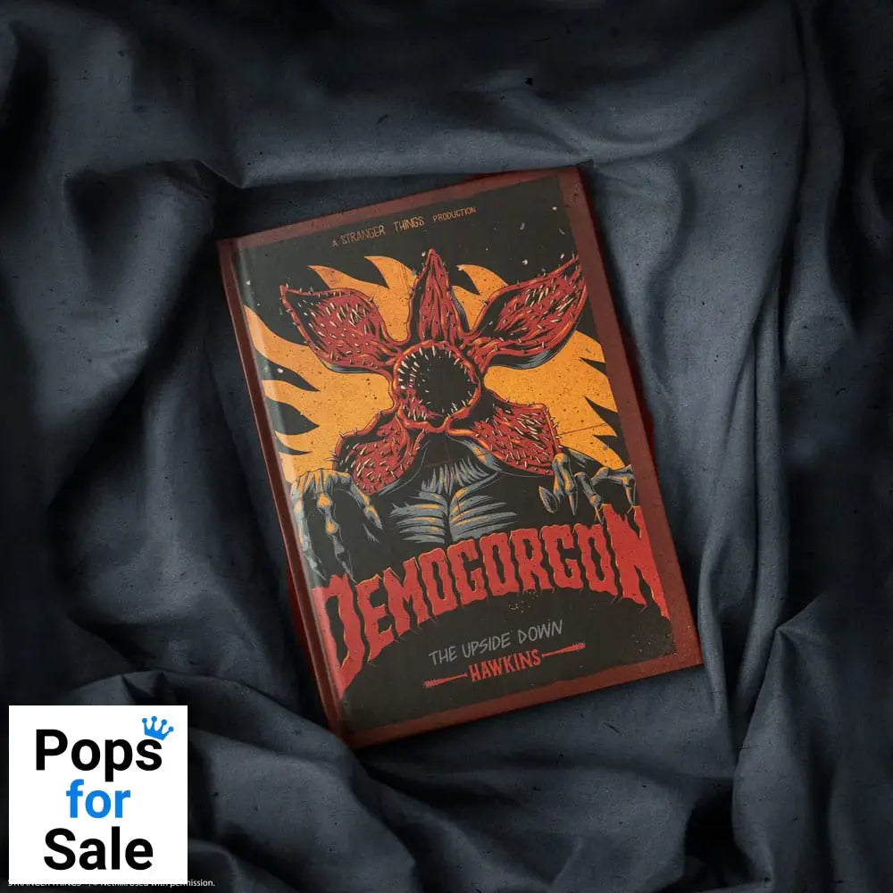 Stranger Things Notebook Demogorgon