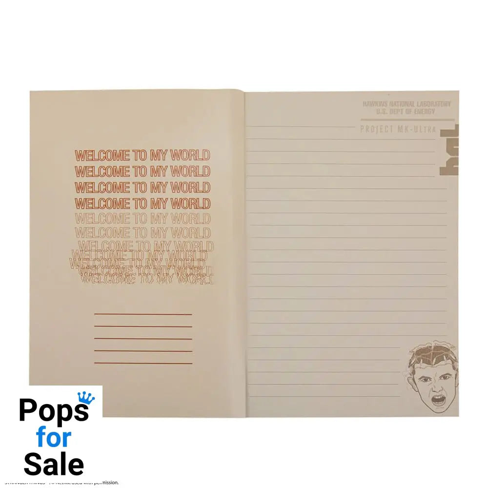 Stranger Things Notebook Eleven