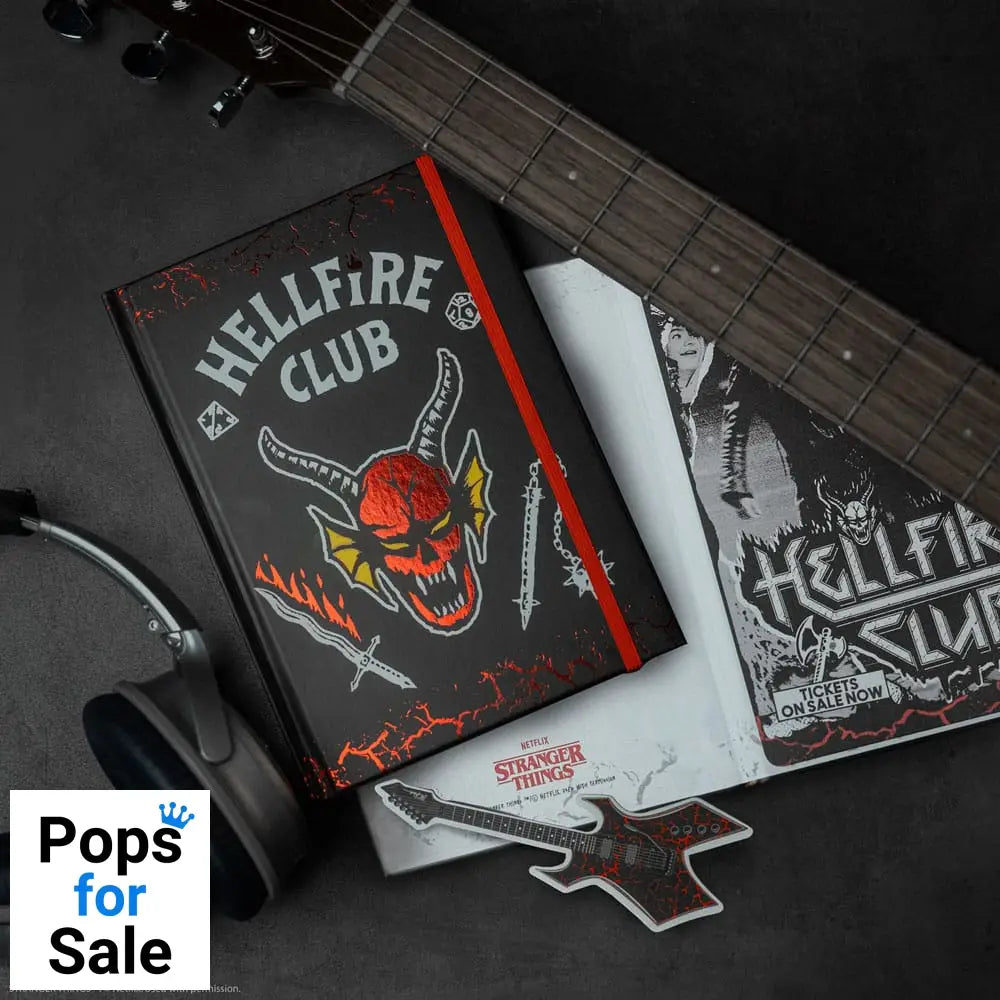 Stranger Things Notebook Hell Fire Club