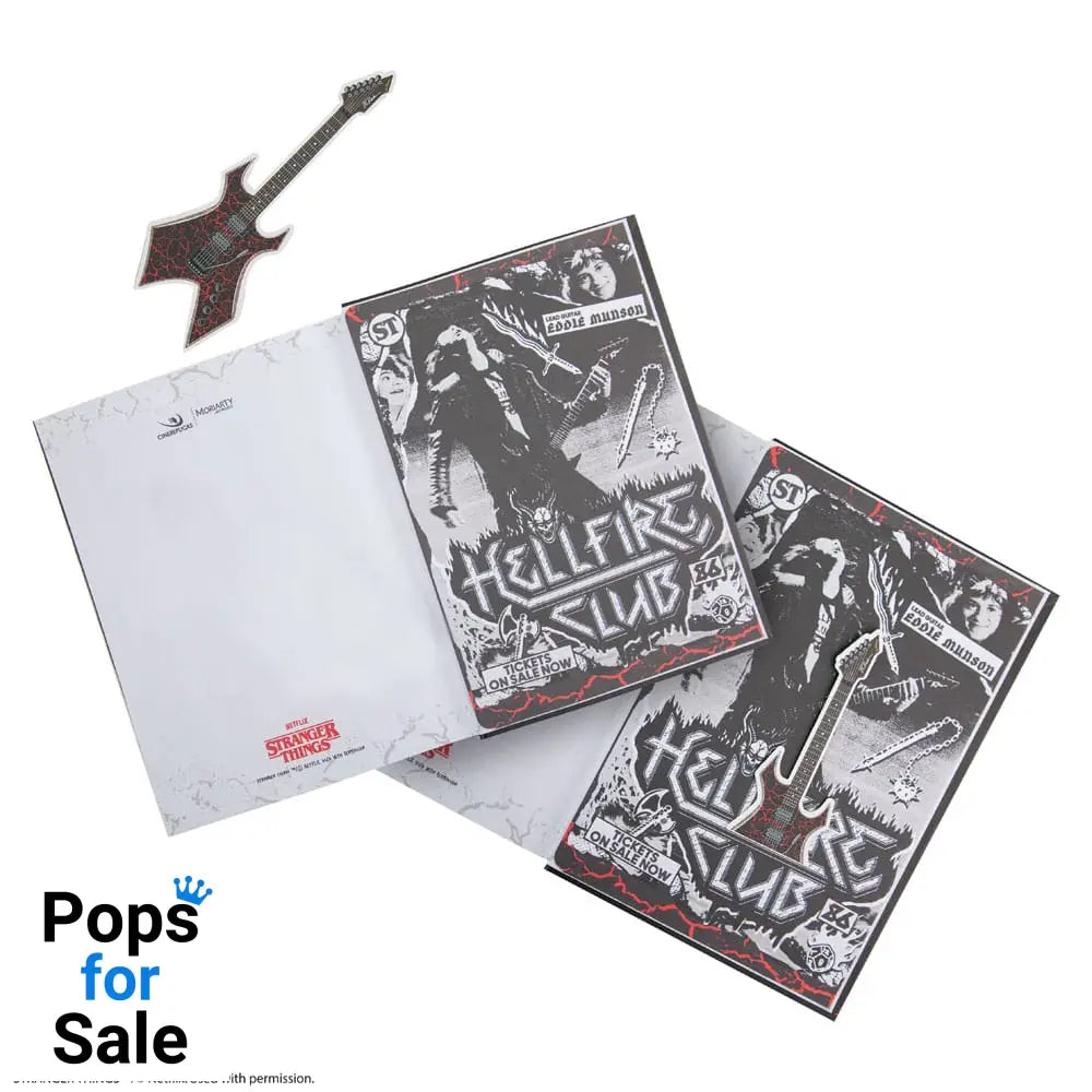 Stranger Things Notebook Hell Fire Club Stationery