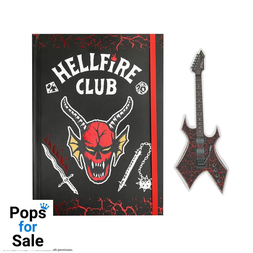 Stranger Things Notebook Hell Fire Club