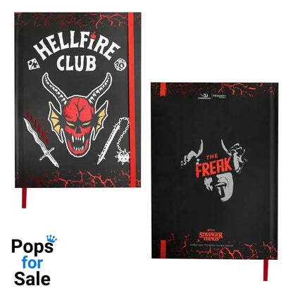 Stranger Things Notebook Hell Fire Club Stationery