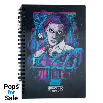 Stranger Things Notebook Lenticular Vecna Stationery