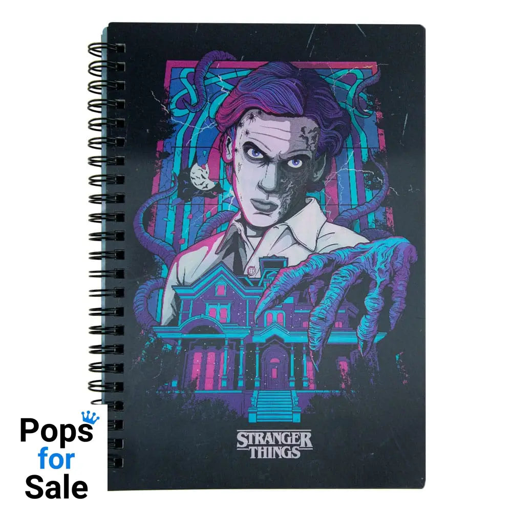 Stranger Things Notebook Lenticular Vecna Stationery