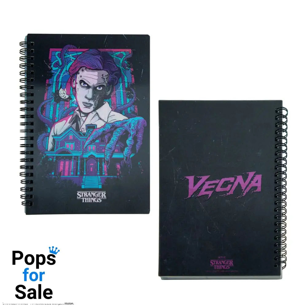 Stranger Things Notebook Lenticular Vecna