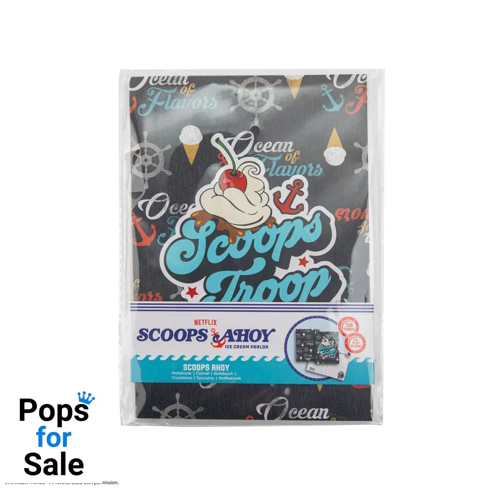 Stranger Things Notebook Scoops Ahoy Softcover