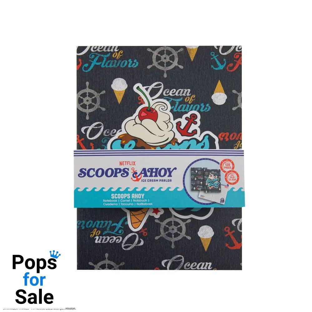 Stranger Things Notebook Scoops Ahoy Softcover