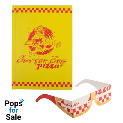 Stranger Things Notebook Surfer Boy Pizza Hardcover