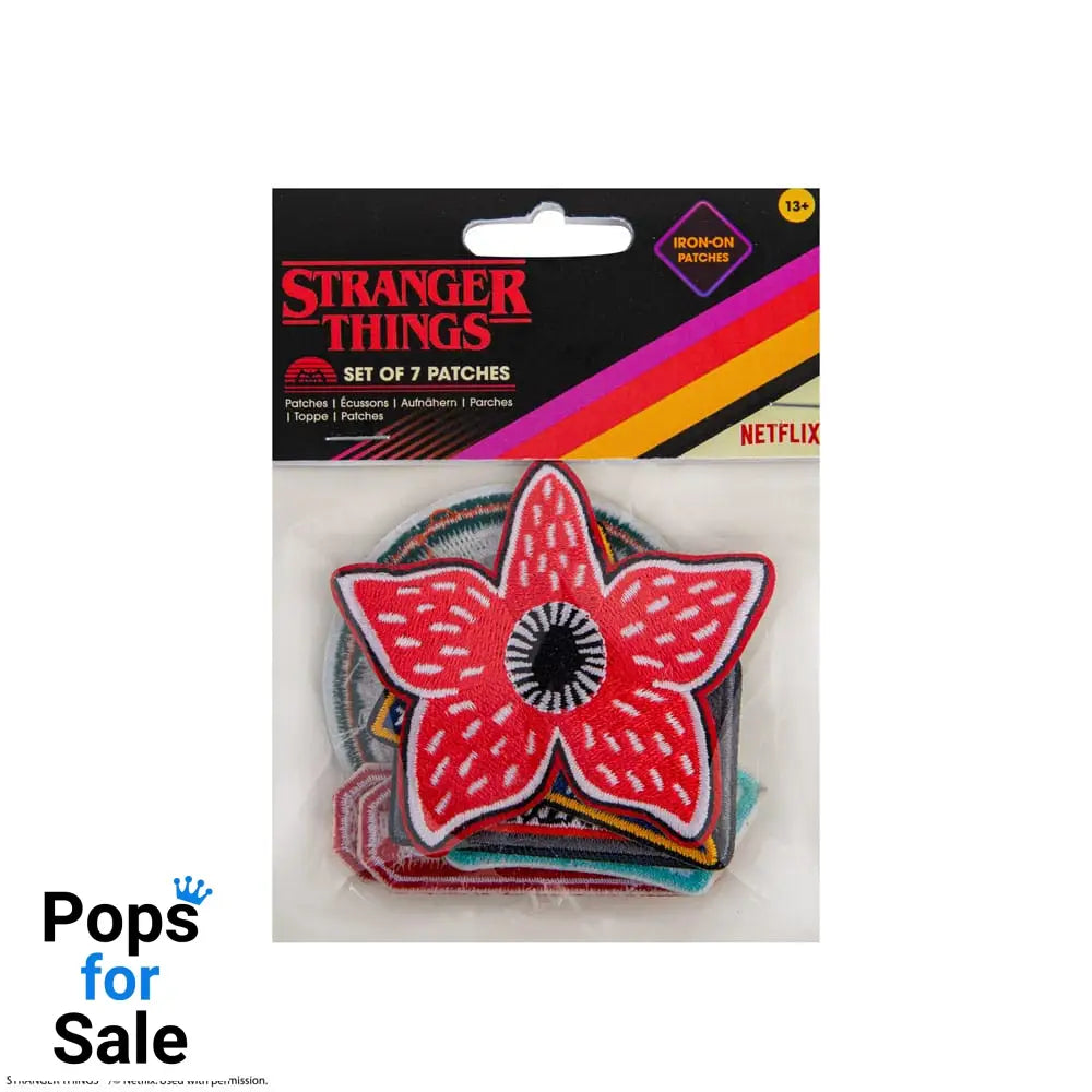 Stranger Things: Stranger Things Patches Set of 7 Patches & Stickers
