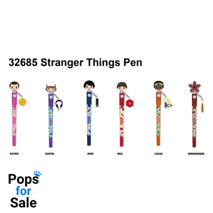 Stranger Things pen 3D Head Topper Spinning Pen