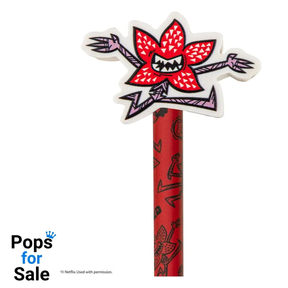 Stranger Things Pencil with Eraser Demogorgon