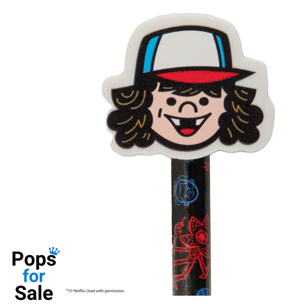 Stranger Things Pencil with Eraser Dustin