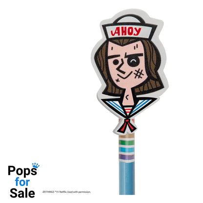 Stranger Things Pencil with Eraser Scoops Ahoy Steve