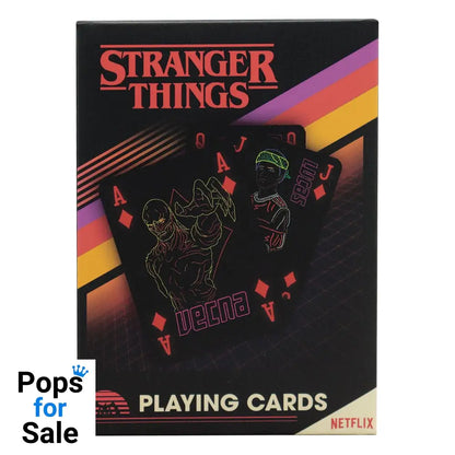 Stranger Things Playing Cards Display (12) Playing cards