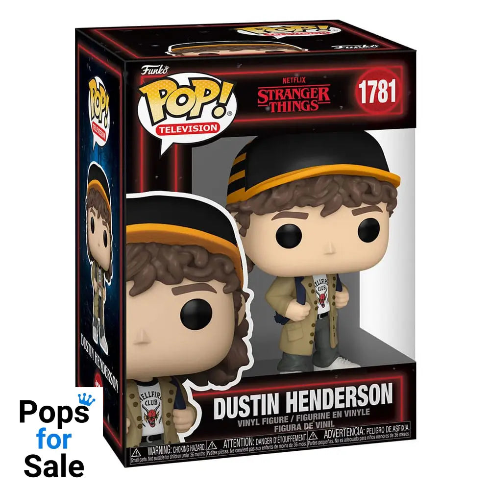 Stranger Things POP! Television Vinyl Figures Dustin Henderson 9 cm