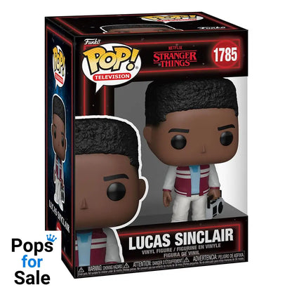 Stranger Things POP! Television Vinyl Figures Lucas Sinclair with Boombox 9 cm