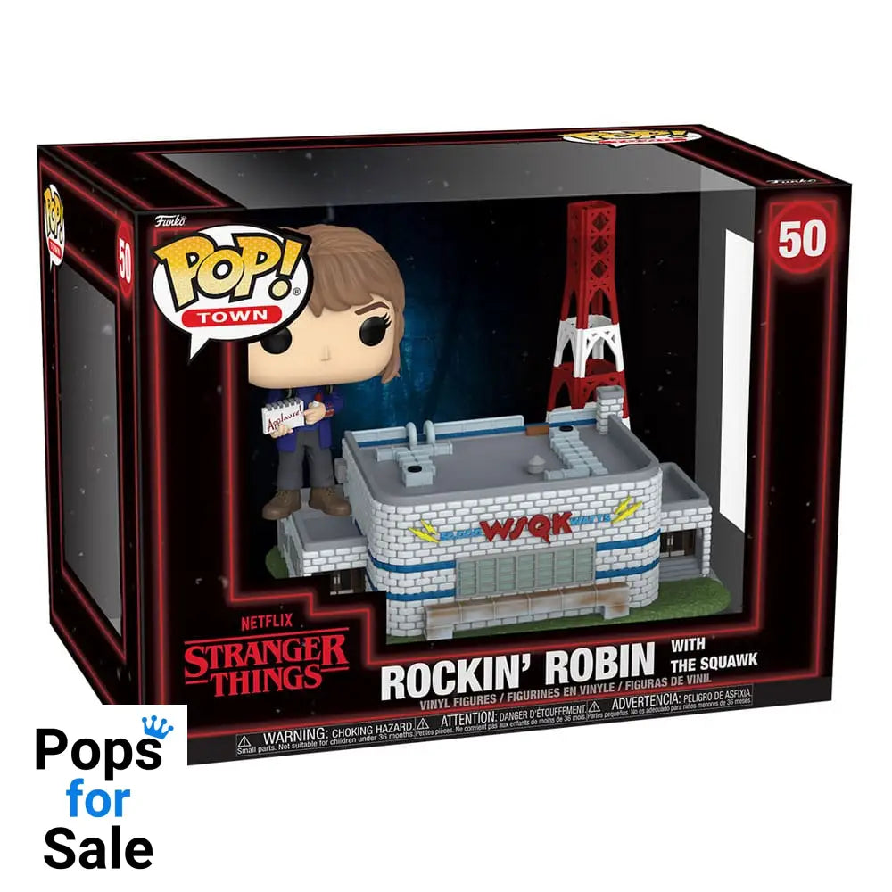 Stranger Things POP! Town Vinyl Figures Rockin' Robin with The Squawk 9 cm