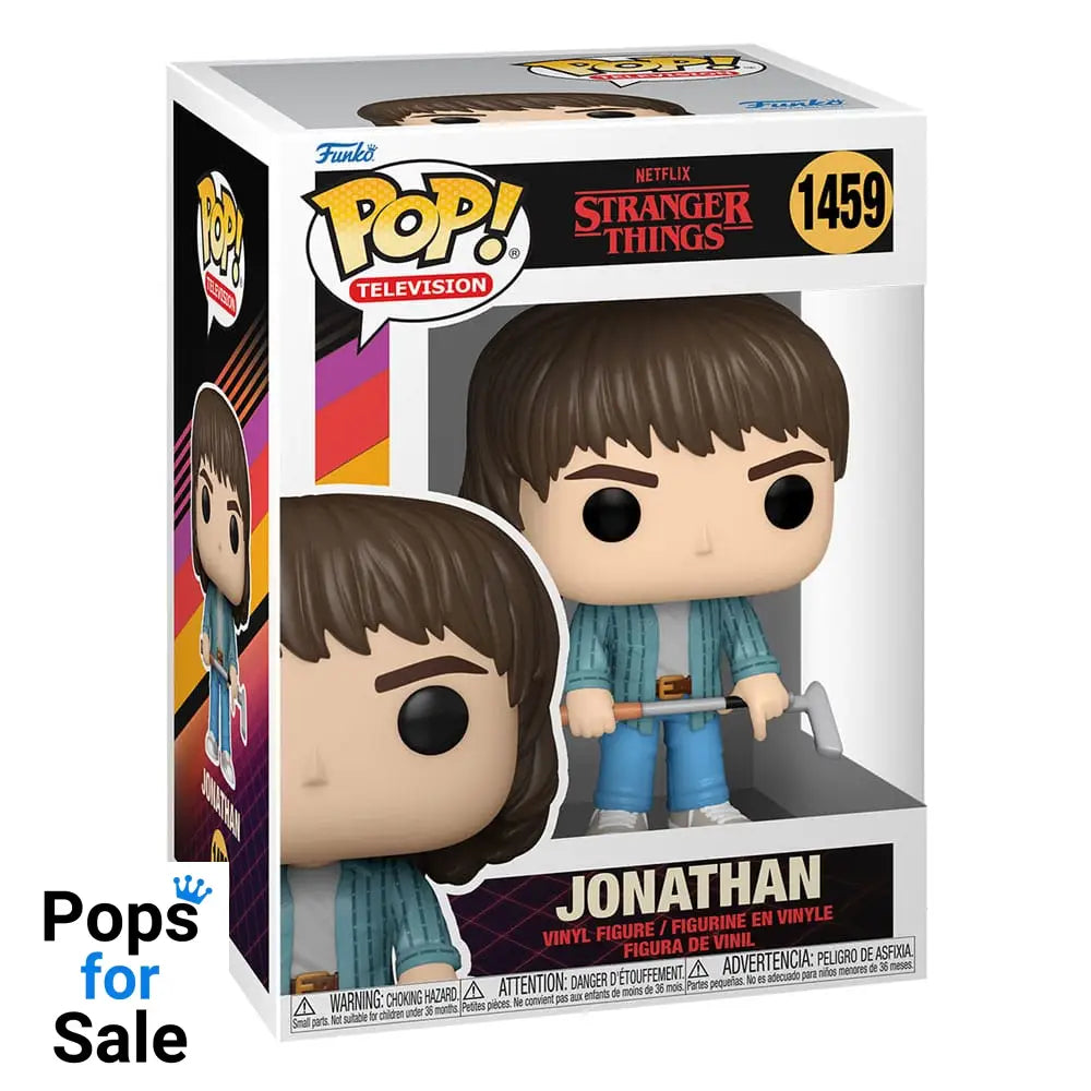 Stranger Things POP! TV Vinyl Figure Jonathan with Golf Club 9 cm