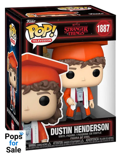 Stranger Things POP! TV Vinyl Figures Dustin Henderson 9 cm