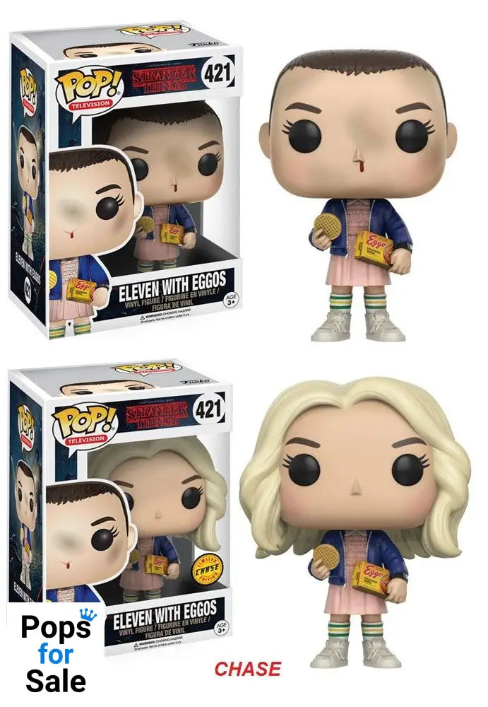 Stranger Things POP! TV Vinyl Figures Eleven With Eggos 9 cm Assortment (6)