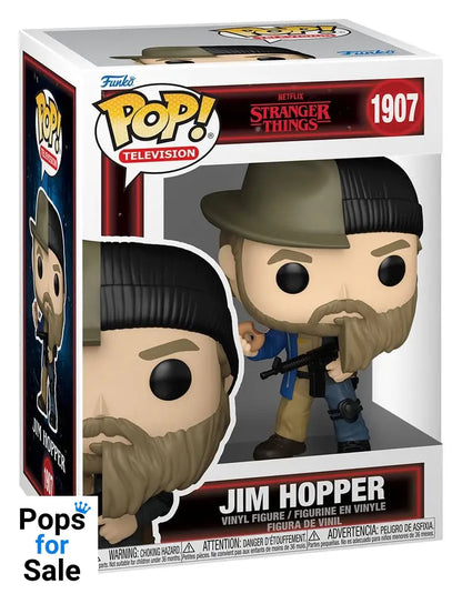 Stranger Things POP! TV Vinyl Figures Jim Hopper SPLT 9 cm