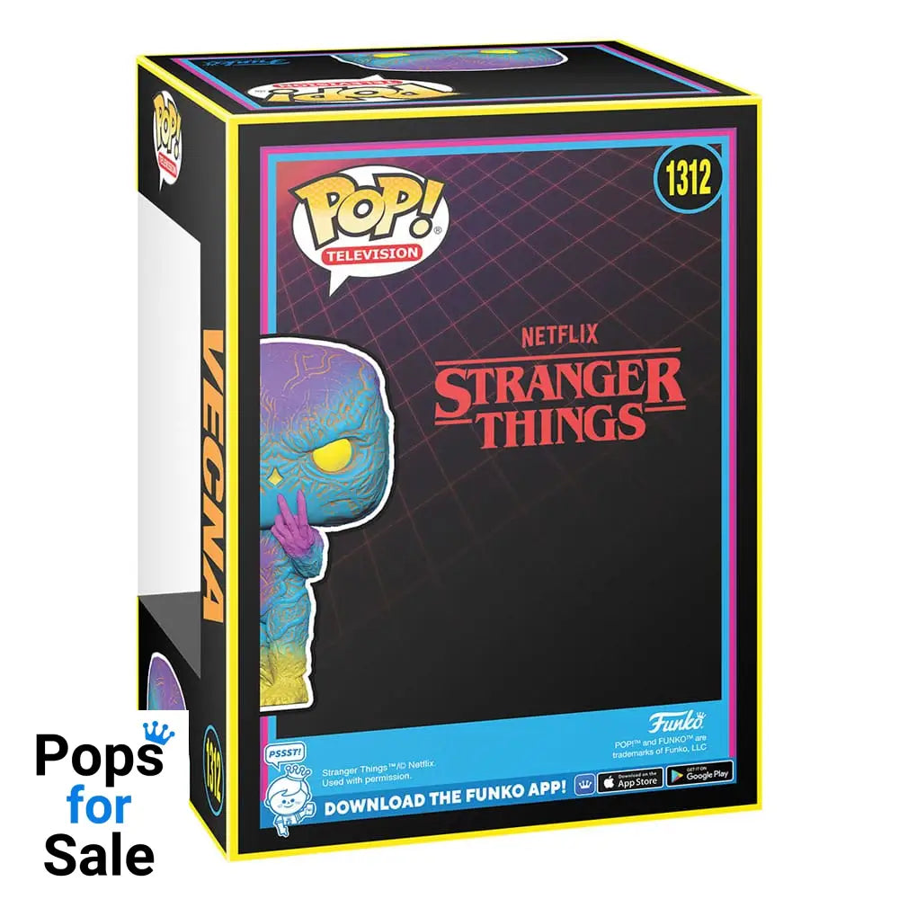 Stranger Things POP! TV Vinyl Figures Vecna(BLKLT) 9 cm