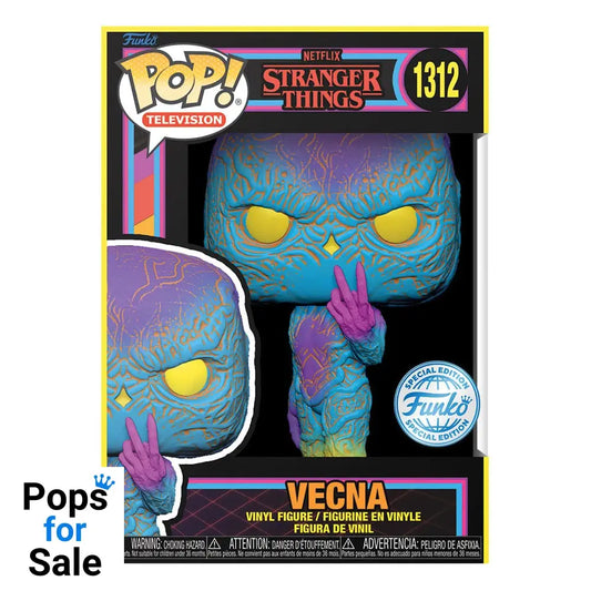 Stranger Things POP! TV Vinyl Figures Vecna(BLKLT) 9 cm