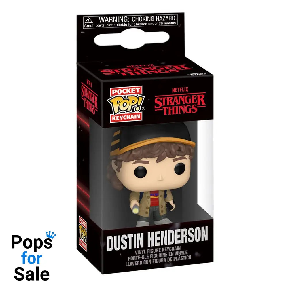 Stranger Things POP! Vinyl Keychains 4 cm Dustin Henderson Display (12)