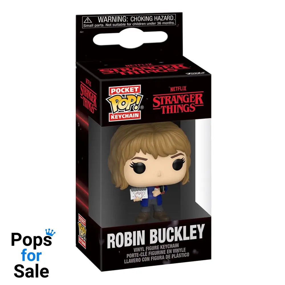 Stranger Things POP! Vinyl Keychains 4 cm Robin Buckley Display (12)