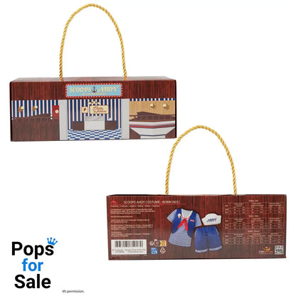 Stranger Things: Scoops Ahoy Robin Costume Size M/L