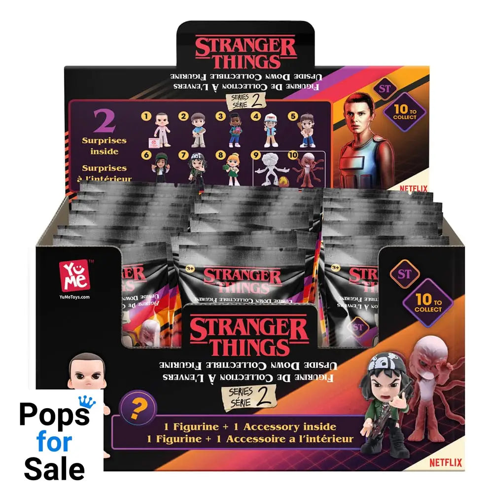 Stranger Things Secret Capsule Mini Figures Upside Down 2 7 cm Display (24) Mini-figures