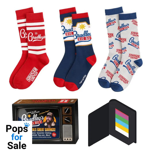 Stranger Things Socks 3-Pack 38-45 Bradley´s Big Buy