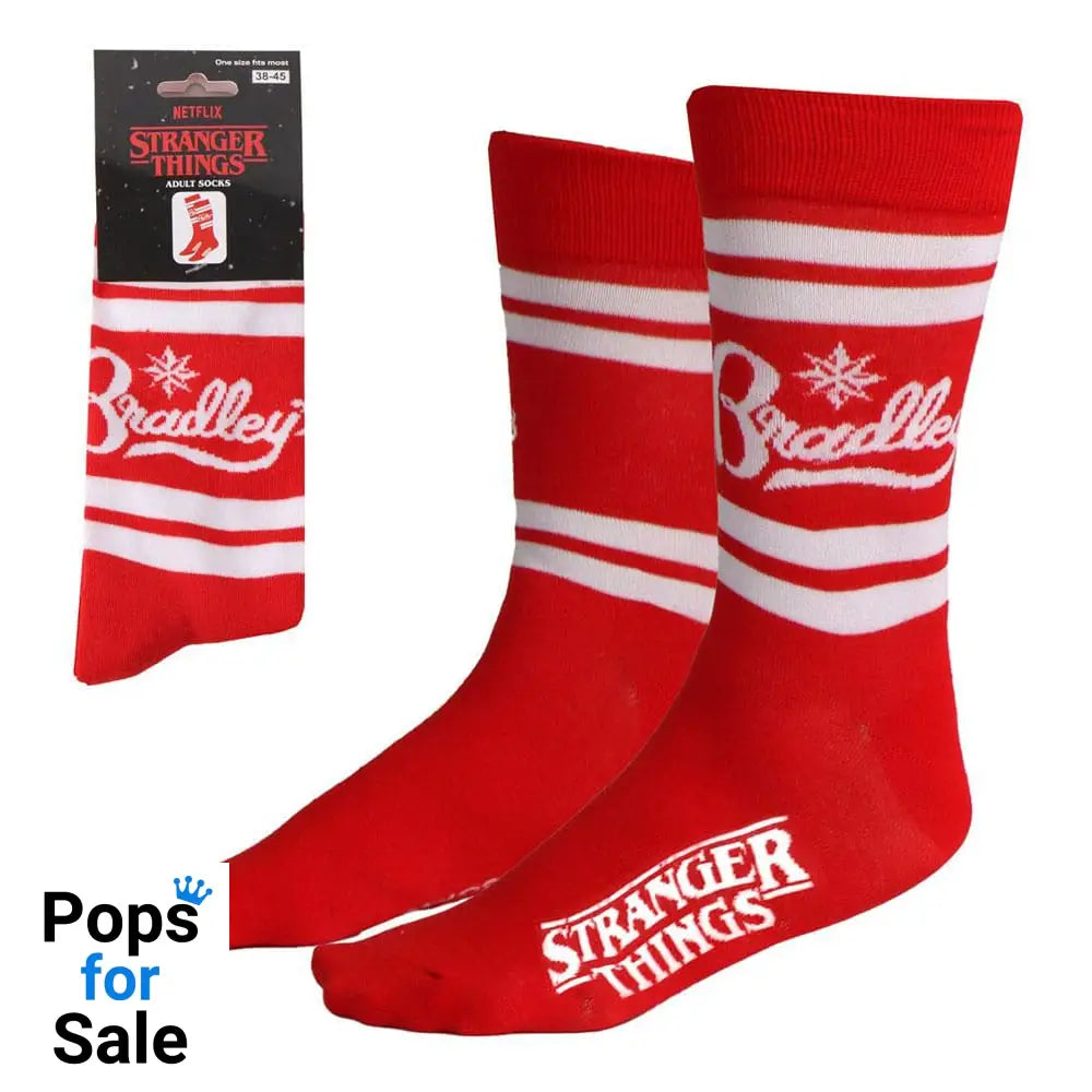 Stranger Things Socks Bradley´s Big Buy Red 38-45