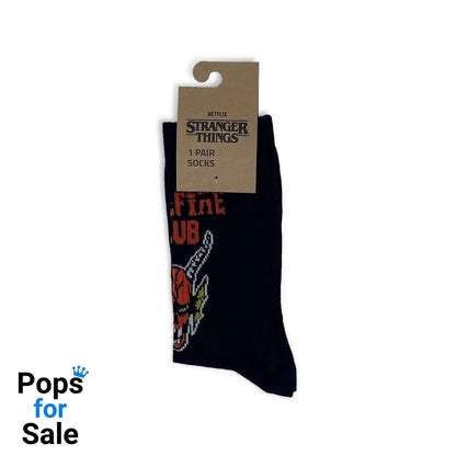 Stranger Things Socks Hellfire Club Small