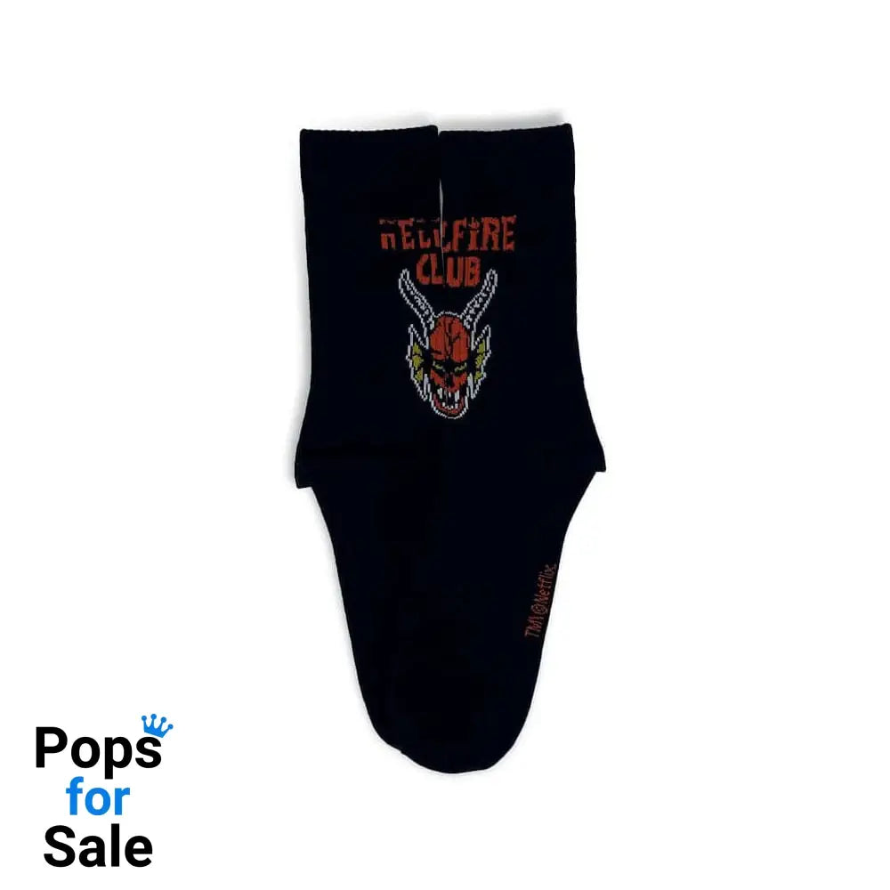 Stranger Things Socks Hellfire Club Small