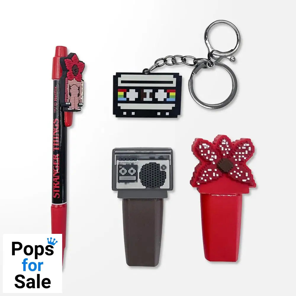 Stranger Things Stationery - Set 4 pieces Stationery