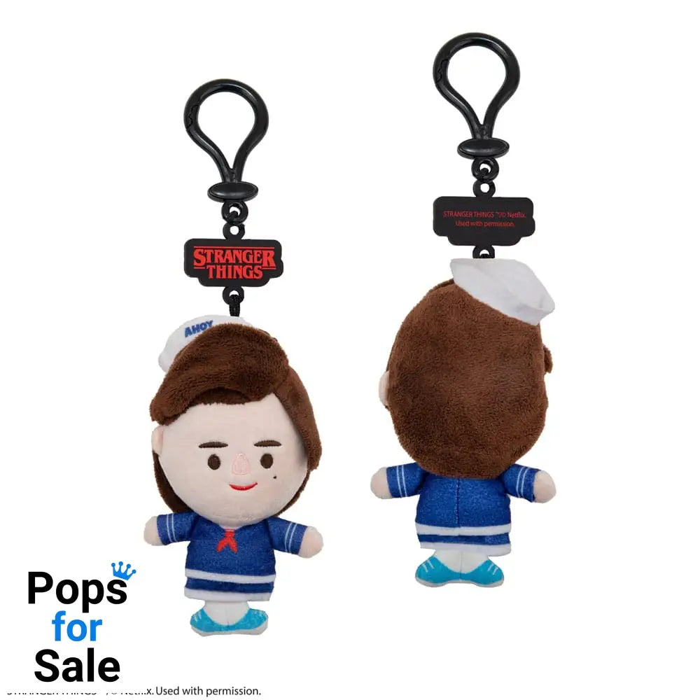 Stranger Things: Steve Scoops Ahoy Plush Keychain