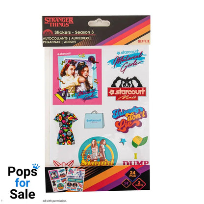 Stranger Things Sticker pack Season 3