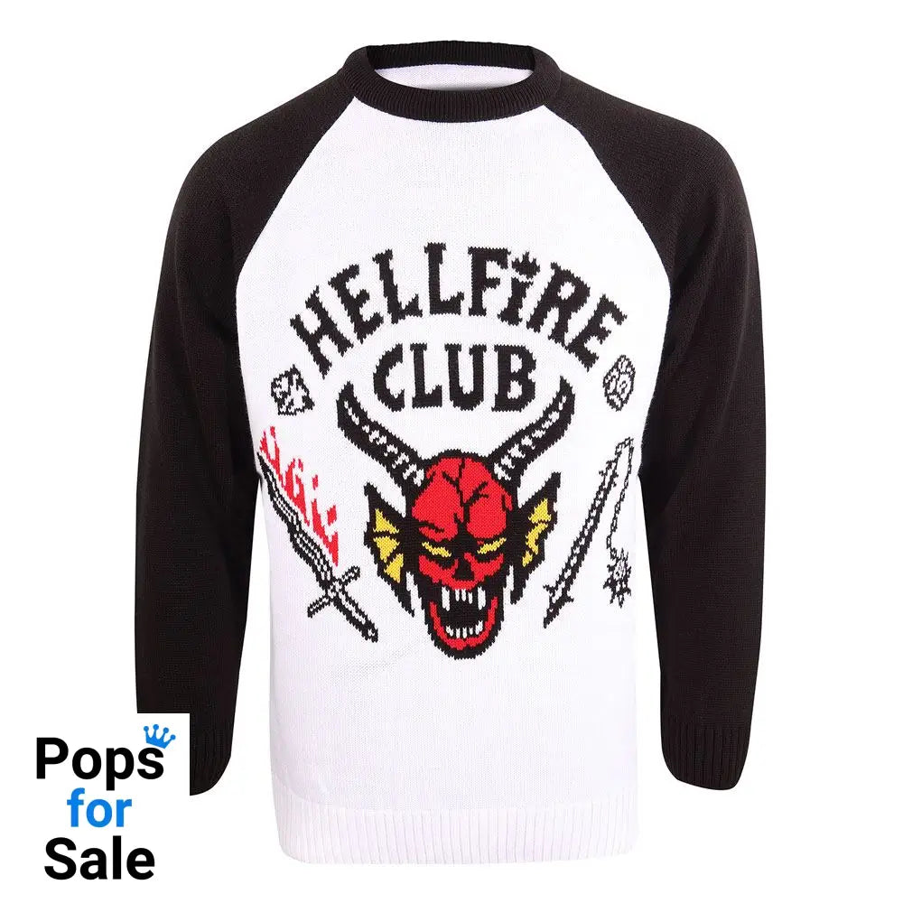 Stranger Things Sweatshirt Christmas Jumper Hellfire Club Size XXL