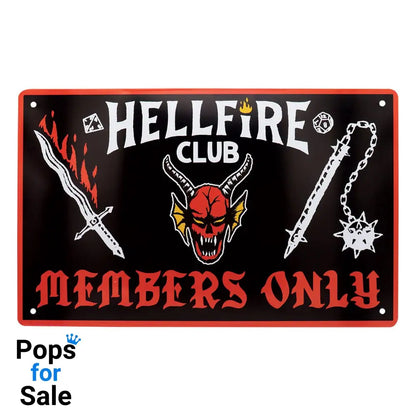 Stranger Things Tin Signs 3 Pack