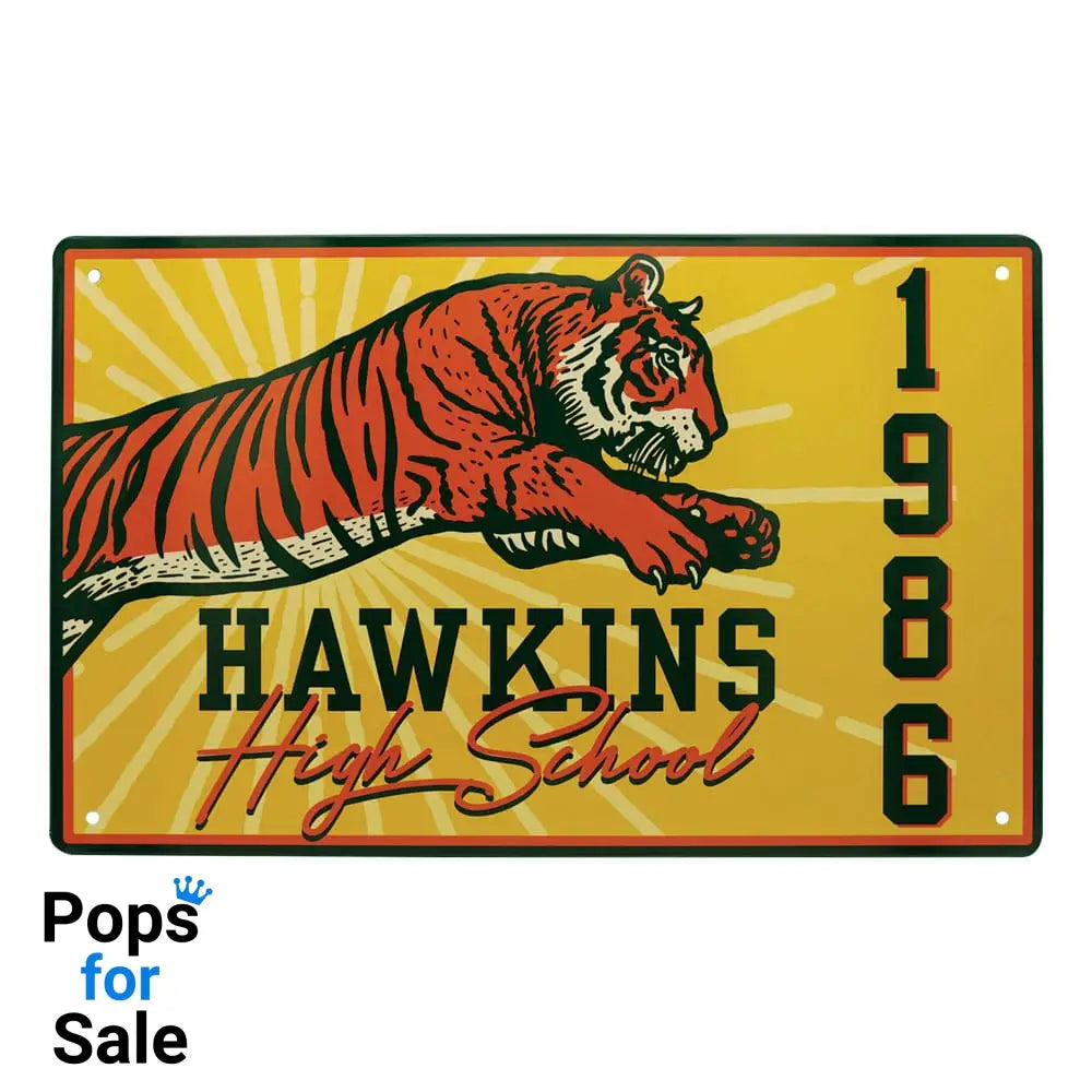 Stranger Things Tin Signs 3 Pack