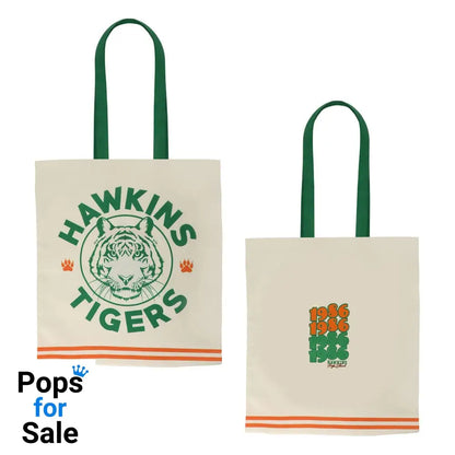 Stranger Things Tote Bag Hawkins Tigers Bags