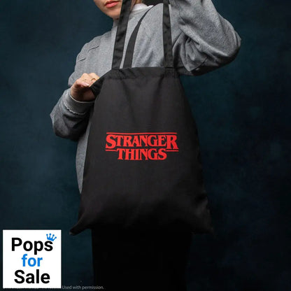 Stranger Things Tote Bag Logo