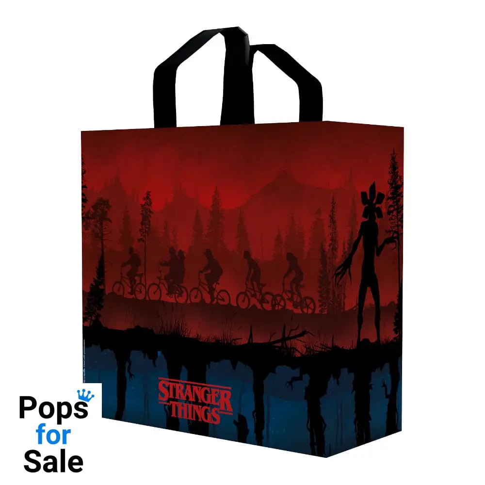 Stranger Things Tote Bag Upsidedown Bags
