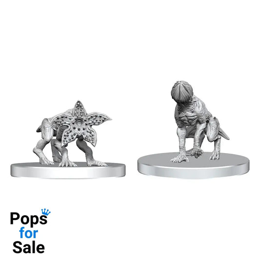 Stranger Things Unpainted Miniatures Demodogs