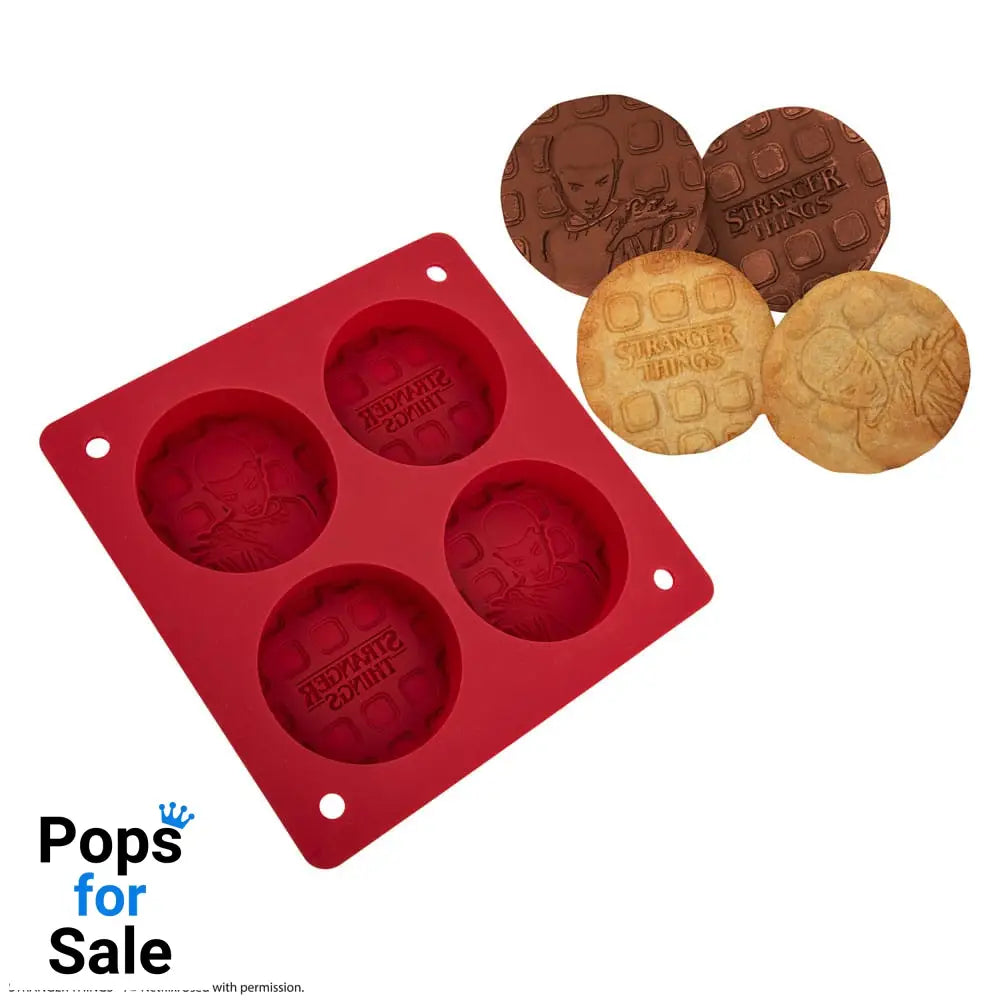 Stranger Things Waffle Silicone Mold Eleven Kitchen- and Tableware