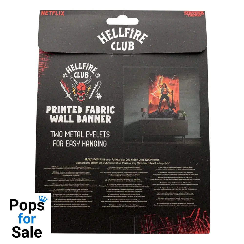 Stranger Things Wall Banner Eddie Munson 120 x 85 cm